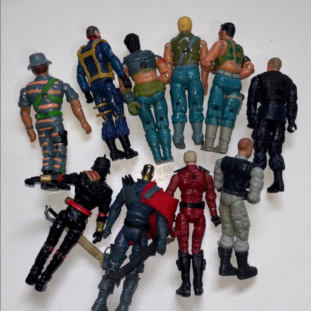 GI JOES Early 2000s GI Joe G.I.Joe Action Figures Y2K GIJOES COLLECTION - Picture 12 of 16
